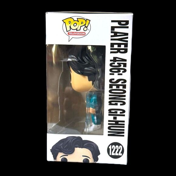 NEW Funko Pop! Vinyl: Player 456: Seong Gi-Hun #1222 Squid Game TV Collectible - Picture 2 of 7